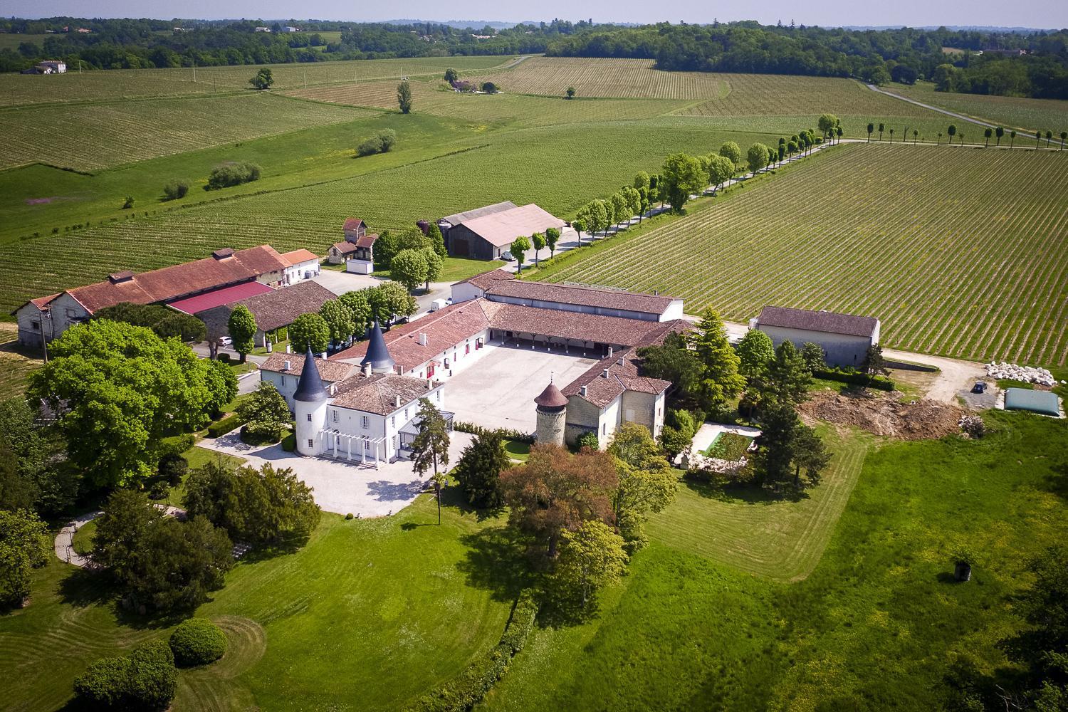 Chambres D'Hotes Du Chateau De Seguin Lignan-de-Bordeaux Εξωτερικό φωτογραφία